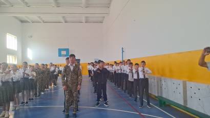 09.09.2025ж  дене шынықтыруға арналған қысқа жаттығу ұйымдастырылды.