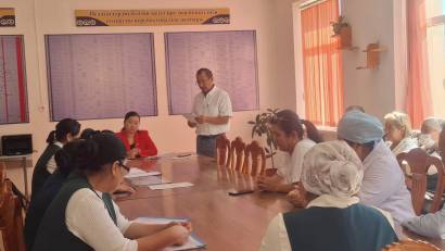 23.09.2025 ж. "Адал азамат" біртұтас тәрбие бағдарламасын жүзеге асыру мақсатында педагогикалық ұжыммен  жиын болып өтті. 