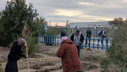 22.11.2025 ж  "Таза Қазақстан" экологиялық акциясы аясында тазалық жұмыстары жүргізілді.