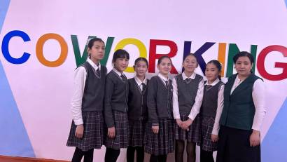 12.02.2026ж. Гүлзат пен Кизбаева Жансаяның ұйымдастыруымен 6-сынып оқушылары арасында қазақ поэзиясының мұзбалағы, ақиық ақын Мұқағали Мақатаевтың 95 жылдық мерейтойына арналған тағылымды іс-шара өткізілді.